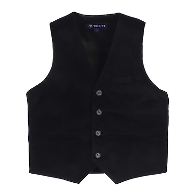Gioberti Boy's Velvet Formal Suit Vest