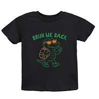 Youth Short Sleeve Graphic T-Shirt - Bruh We Back Crocodile
