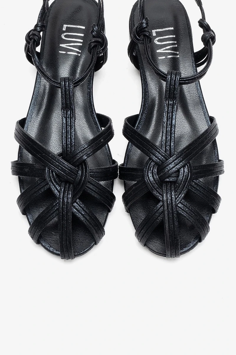 Prologue Shoes Womens Rosse Block Heel Sandal