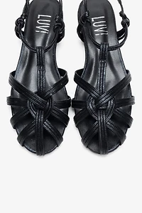 Prologue Shoes Womens Rosse Block Heel Sandal