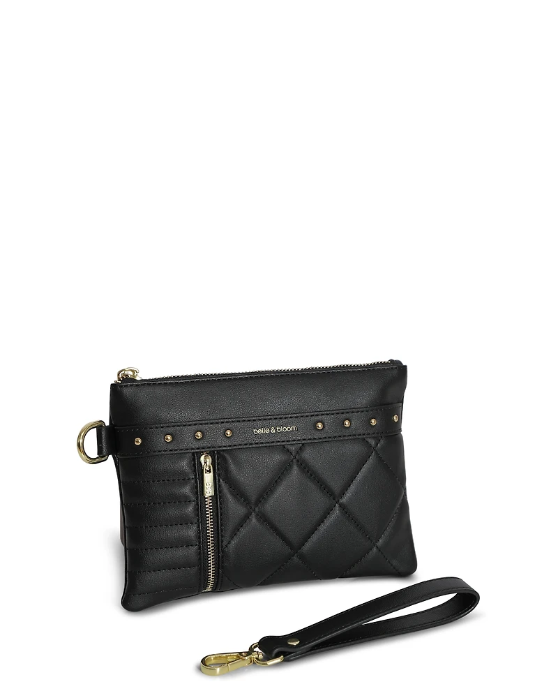 Belle & Bloom Womens Be Mine Quilted Pouch
