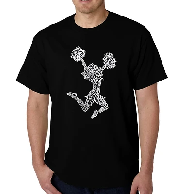 LA Pop Art Men's Word T-Shirt - Cheer