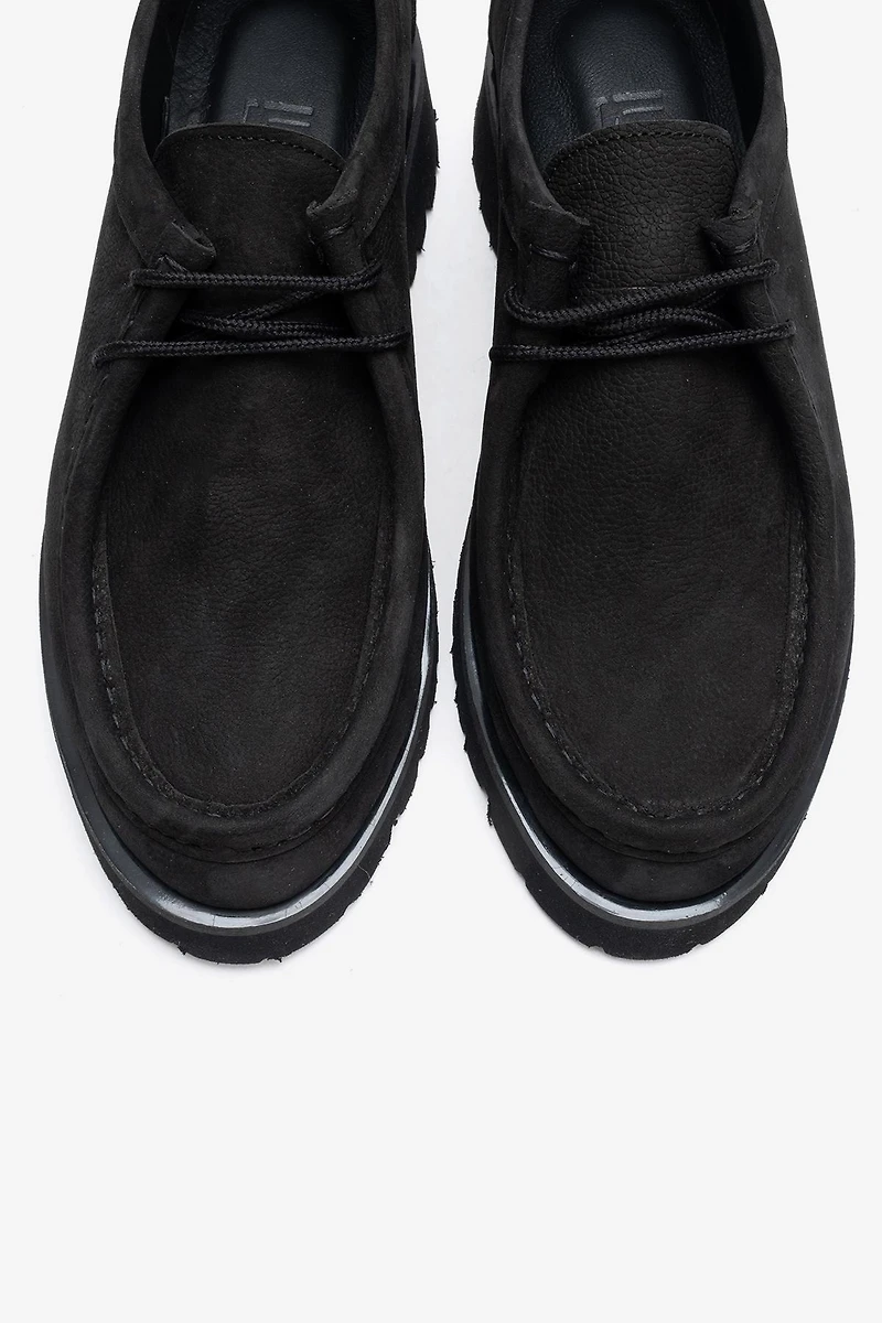 Forever & Always Womens Talia Leather Lace Up Loafer