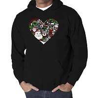LA Pop Art Christmas Themed Heart