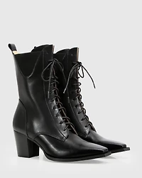 Belle & Bloom Womens Jumping Ship Laced Boot