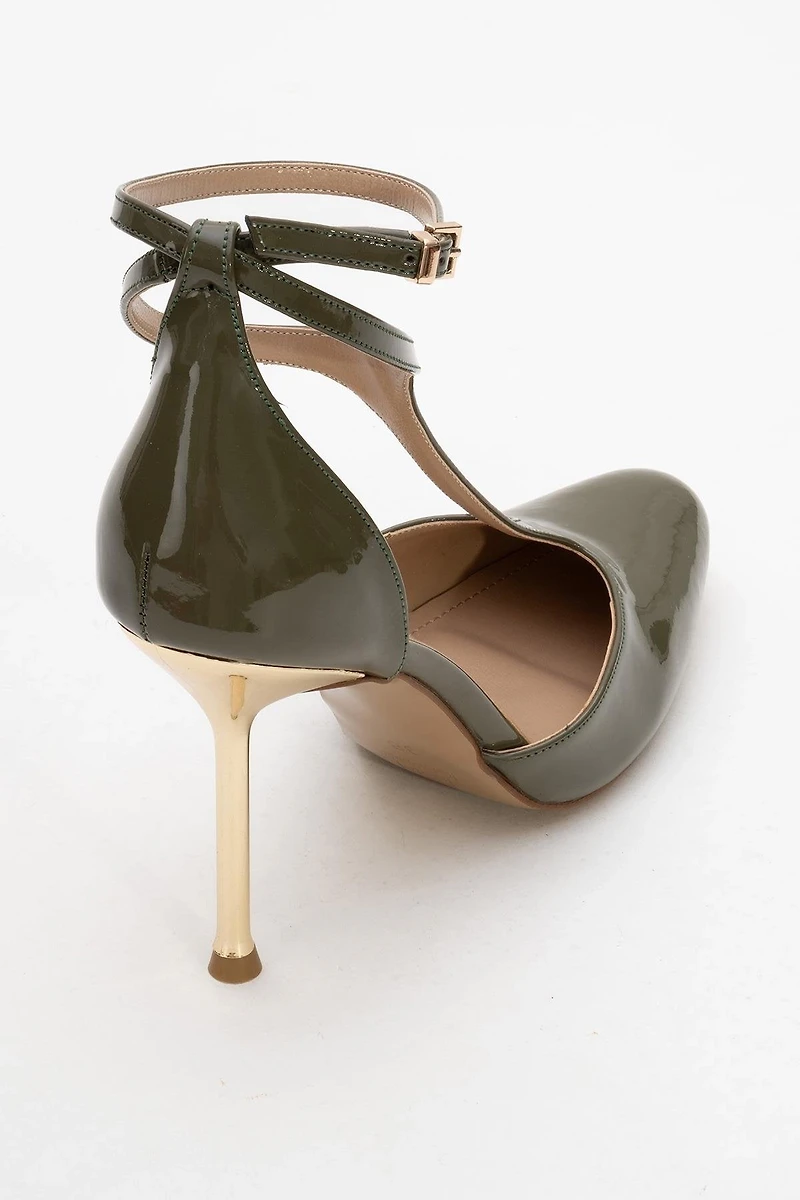 Prologue Shoes Womens Jon T Strap Pump