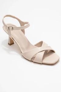 Prologue Shoes Womens Melin Cross Strap Stiletto Sandal