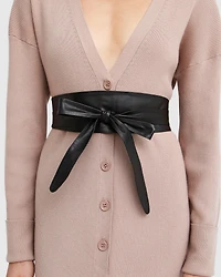 Belle & Bloom Womens Odyssey Soft Wrap Leather Belt