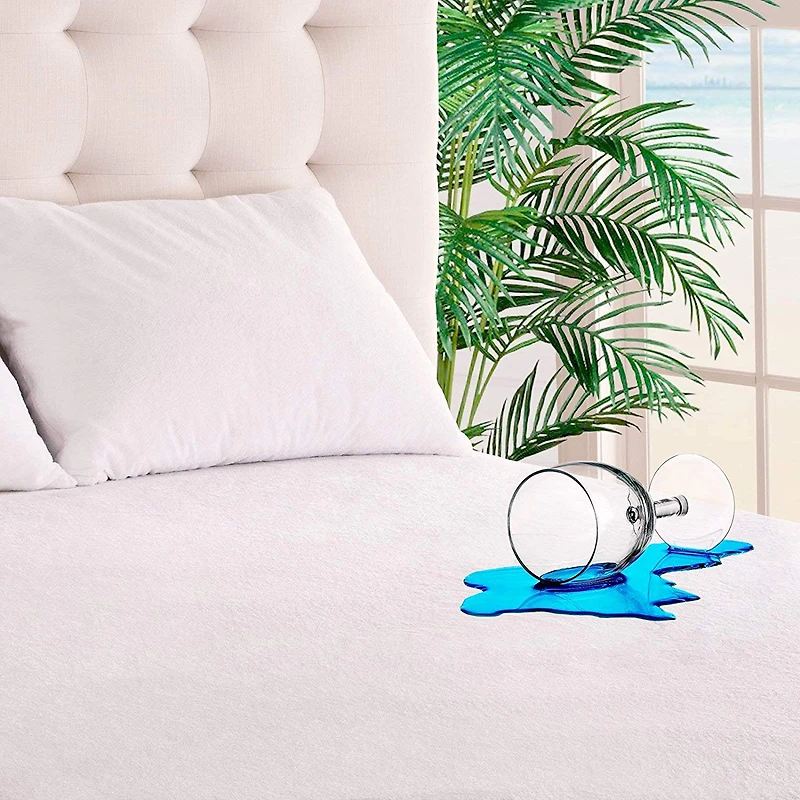 J&V TEXTILES Zippered Waterproof Mattress Encasement Protector