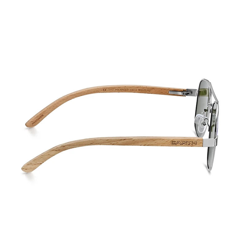 Earth Wood Kotor Unisex Polarized Sunglasses