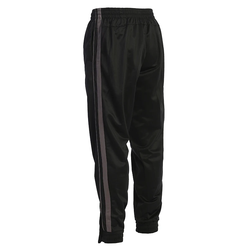 Gioberti Men's Athletic Track Pants With Ribbed Zipper Cuffs