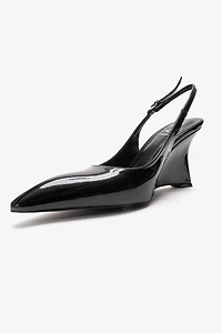 Prologue Shoes Womens Felon Slingback Wedge Pump