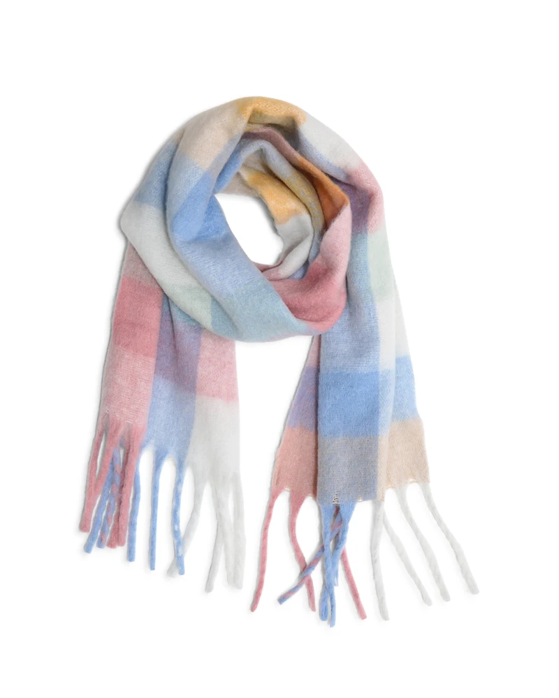 Belle & Bloom Womens Vail Checkered Scarf