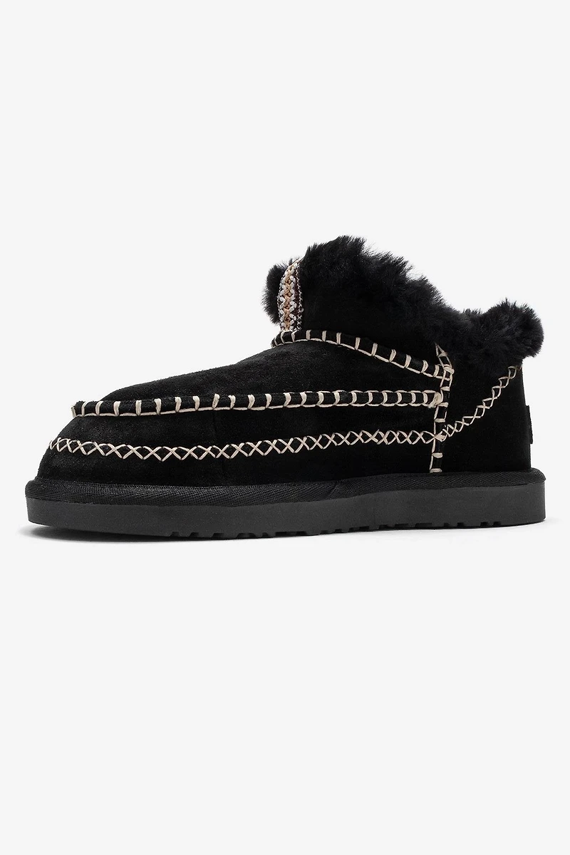 Forever & Always Womens Darel Leather Ankle Boot