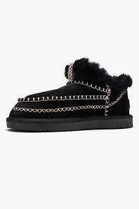 Forever & Always Womens Darel Leather Ankle Boot