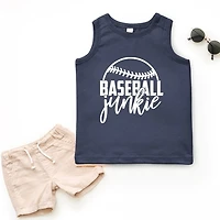 The Juniper Shop - Baseball Junkie Toddler Graphic Tank