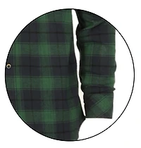 Gioberti Men's Removable Hoodie Flannel Shirt