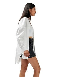 Belle & Bloom Womens Into You Oversized Shirt