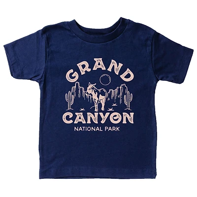 The Juniper Shop - Vintage Grand Canyon National Park Toddler Short Sleeve Graphic T-Shirt