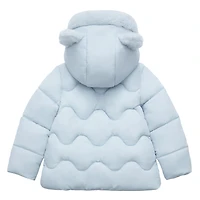 Rokka&Rolla Baby Girls Mini Fur Lined Puffer Jacket