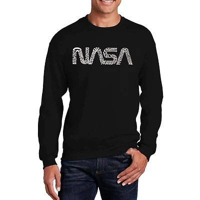 LA Pop Art John 3:16 - Men's Word Crewneck Sweatshirt