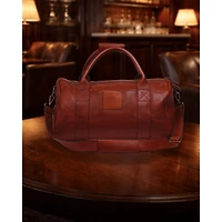 Wear Sierra Mens Leather Golf Travel Bag