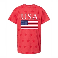 The Juniper Shop - USA Flag Solid Youth Short Sleeve Star Tee