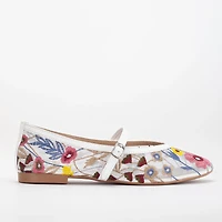 Prologue Shoes Womens Fauna Mesh Mary Jane Flats