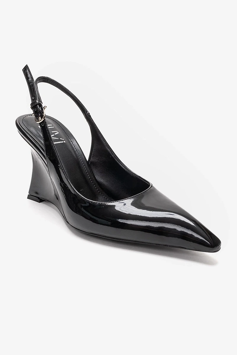 Prologue Shoes Womens Felon Slingback Wedge Pump