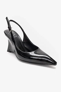 Prologue Shoes Womens Felon Slingback Wedge Pump