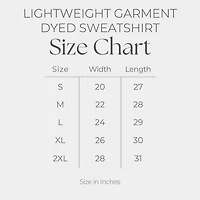 Camp More Worry Less Camper - Women's Lightweight Garment Dyed Sweatshirt