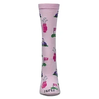 MeMoi Women's Tee Time Rayon From Bamboo Crew Socks