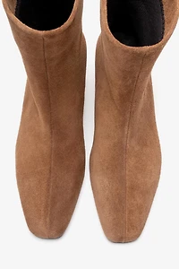 Forever & Always Womens Nacho Leather Ankle Boots