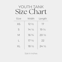 The Juniper Shop - Anchor Lighthouse Boat Compass Youth Tank Top