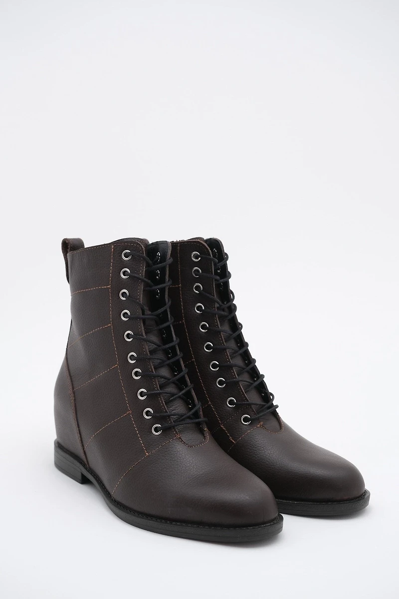 Forever & Always Womens Tivona Leather Boots