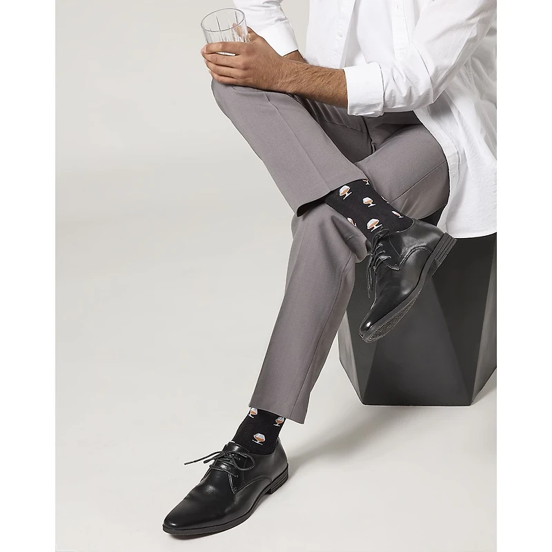 MeMoi Men's Brandy Rayon From Bamboo Crew Socks