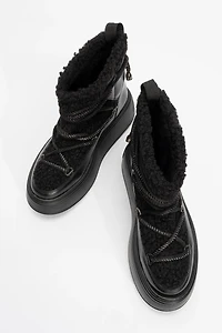 Prologue Shoes Womens Dila Fur Lined Boot