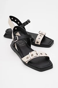Forever & Always Womens Mozes Leather Sandals