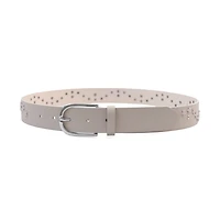 AGP PARIS Beige Star Motif Women's Belt