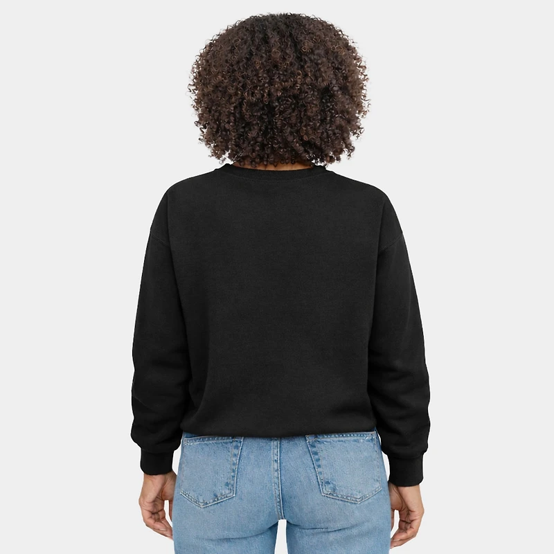 Simply Sage Market - Women's Graphic Sweatshirt Boo Varsity Ghosts Coquette