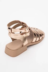Forever & Always Womens Frade Leather Sandals