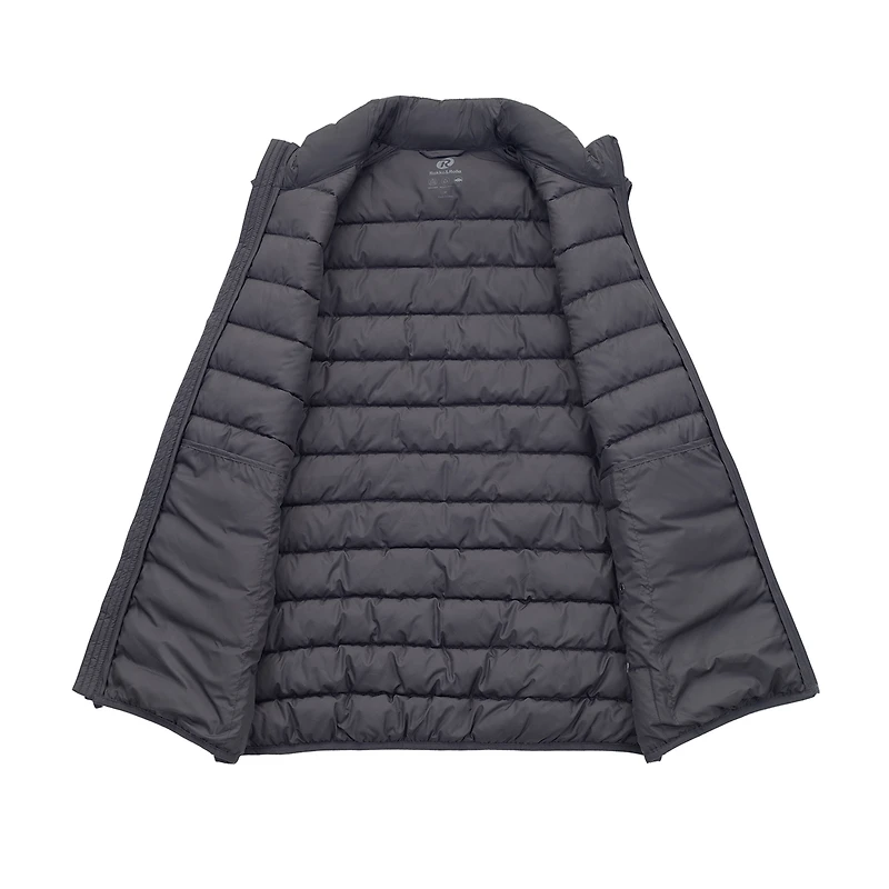 Rokka&Rolla Mens Lightweight Water-Resistant Puffer Vest