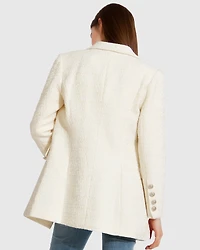 Belle & Bloom Womens Princess Polina Tweed Blazer