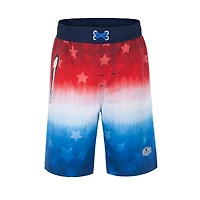 Rokka&Rolla Little & Big Kid Boys Stretch Lined Swim Trunks