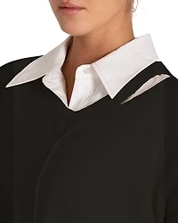 Belle & Bloom Womens Wonder Of You Cashmere Blend Oversized Jumper