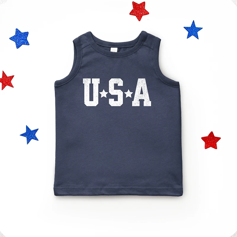 The Juniper Shop - USA Stars Toddler Graphic Tank