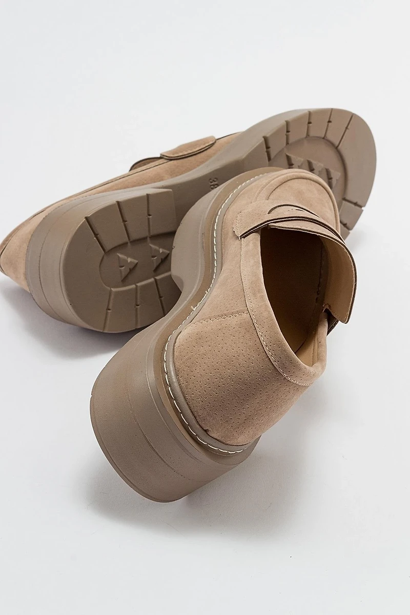 Prologue Shoes Womens Josie Platform Loafer