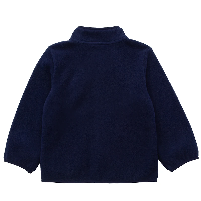 Rokka&Rolla Toddler Fleece Jacket with Stand-Up Collar
