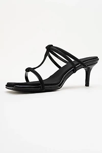 Prologue Shoes Womens Mocha Strap Heel Sandal