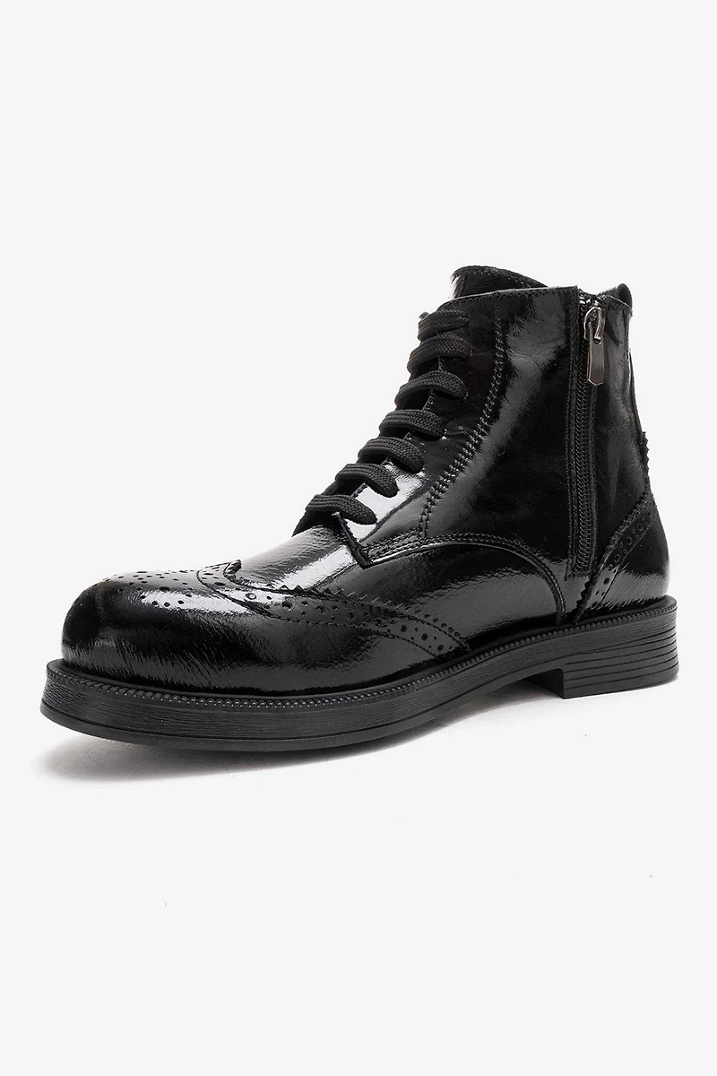 Forever & Always Womens Nelvy Leather Boots